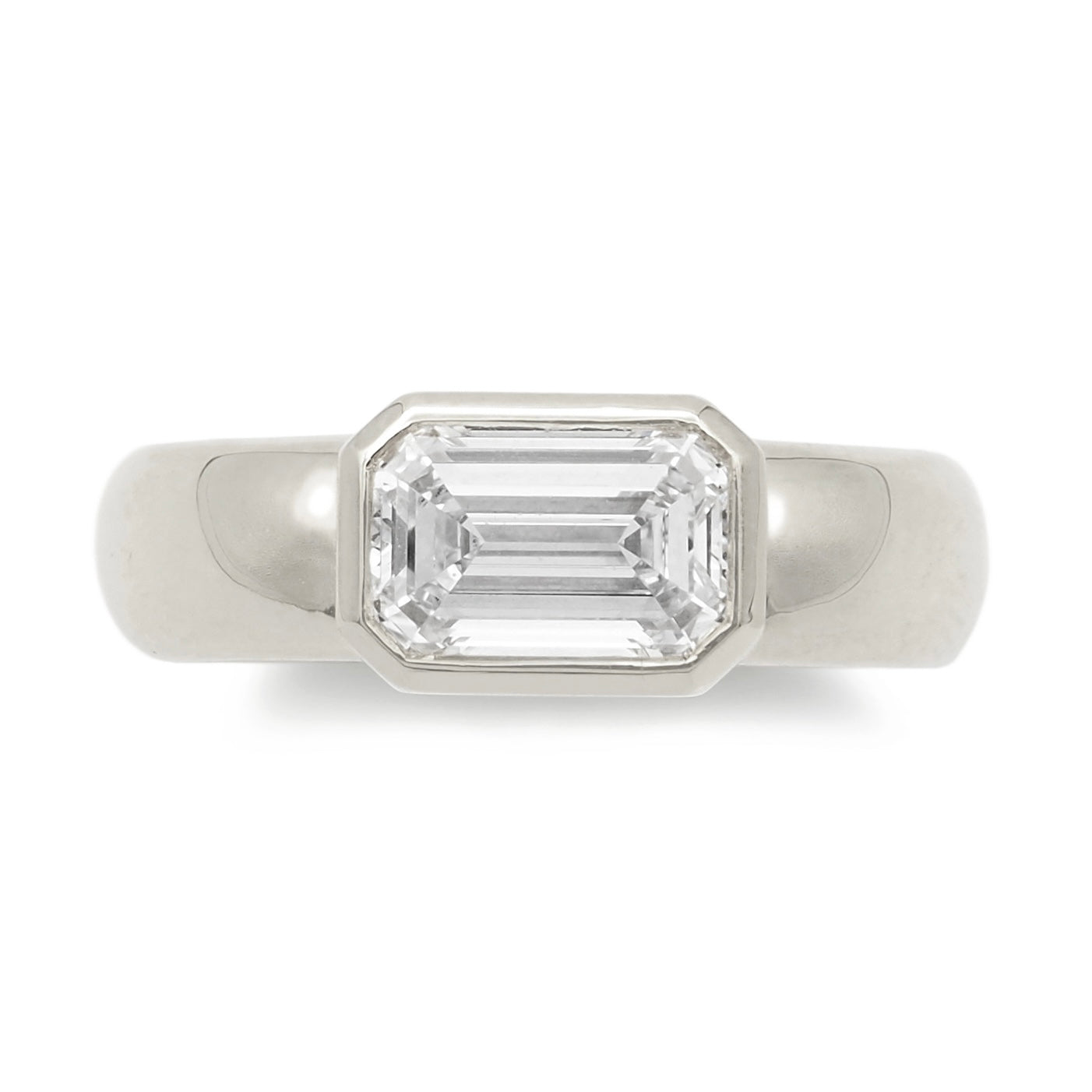 Rowlands Ring • White Diamond • White Gold