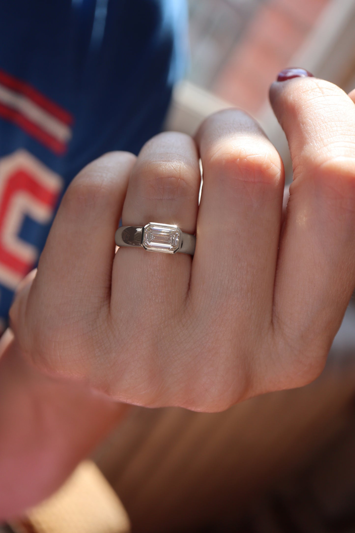 Rowlands Ring • White Diamond • White Gold