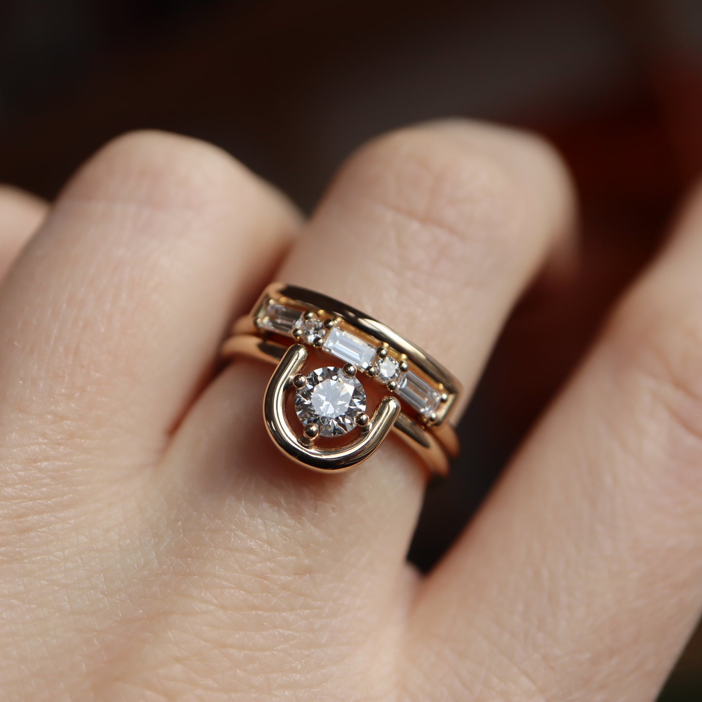 Lindy Ring • White Diamond •