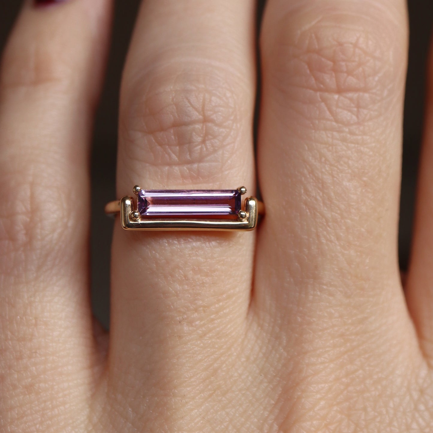May Ring • Amethyst • Yellow Gold • Sold Out •