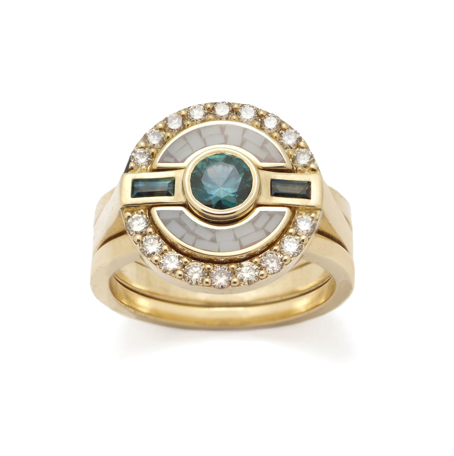 Sophie Ring • Montana Blue Sapphire •