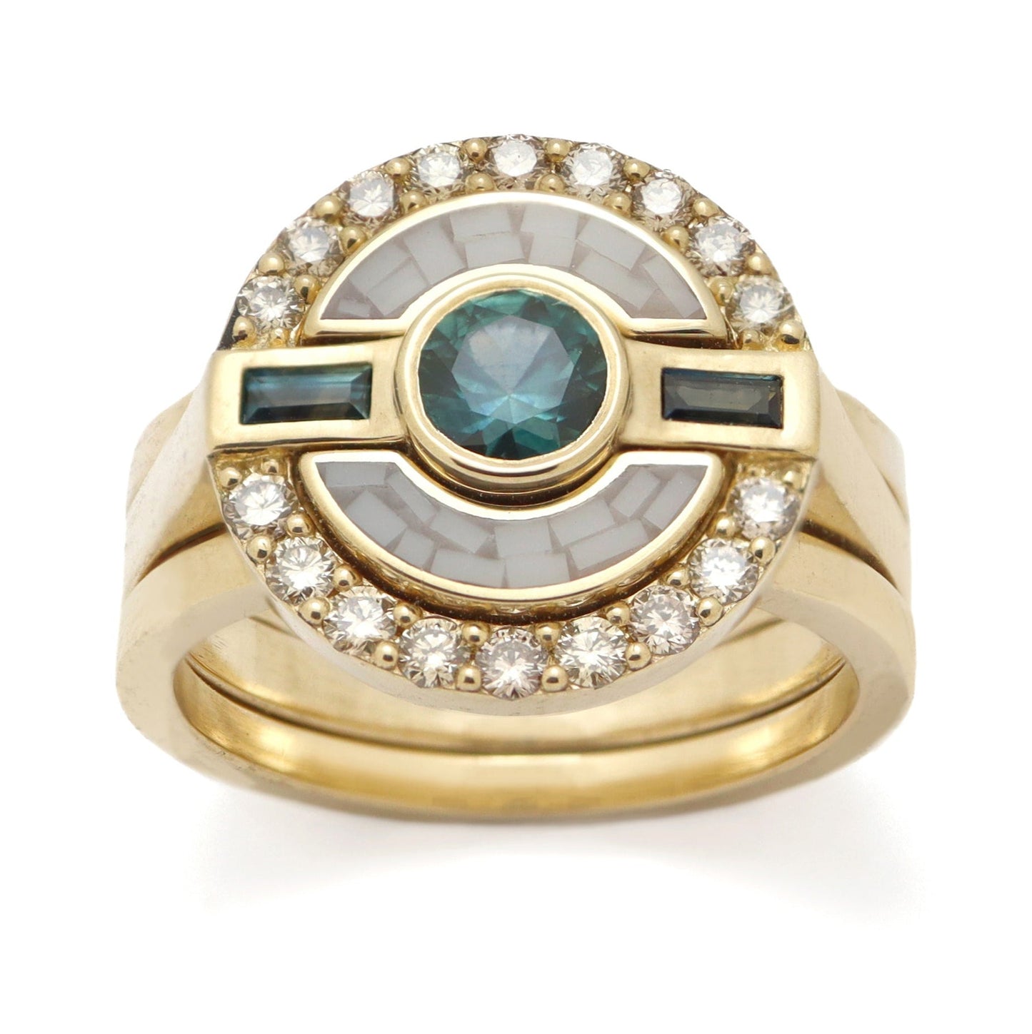 Sophie Ring • Montana Blue Sapphire •