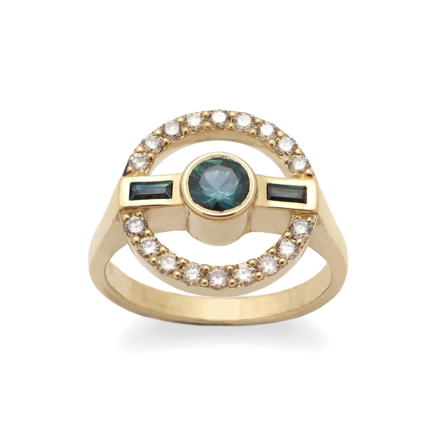 Sophie Ring • Montana Blue Sapphire •