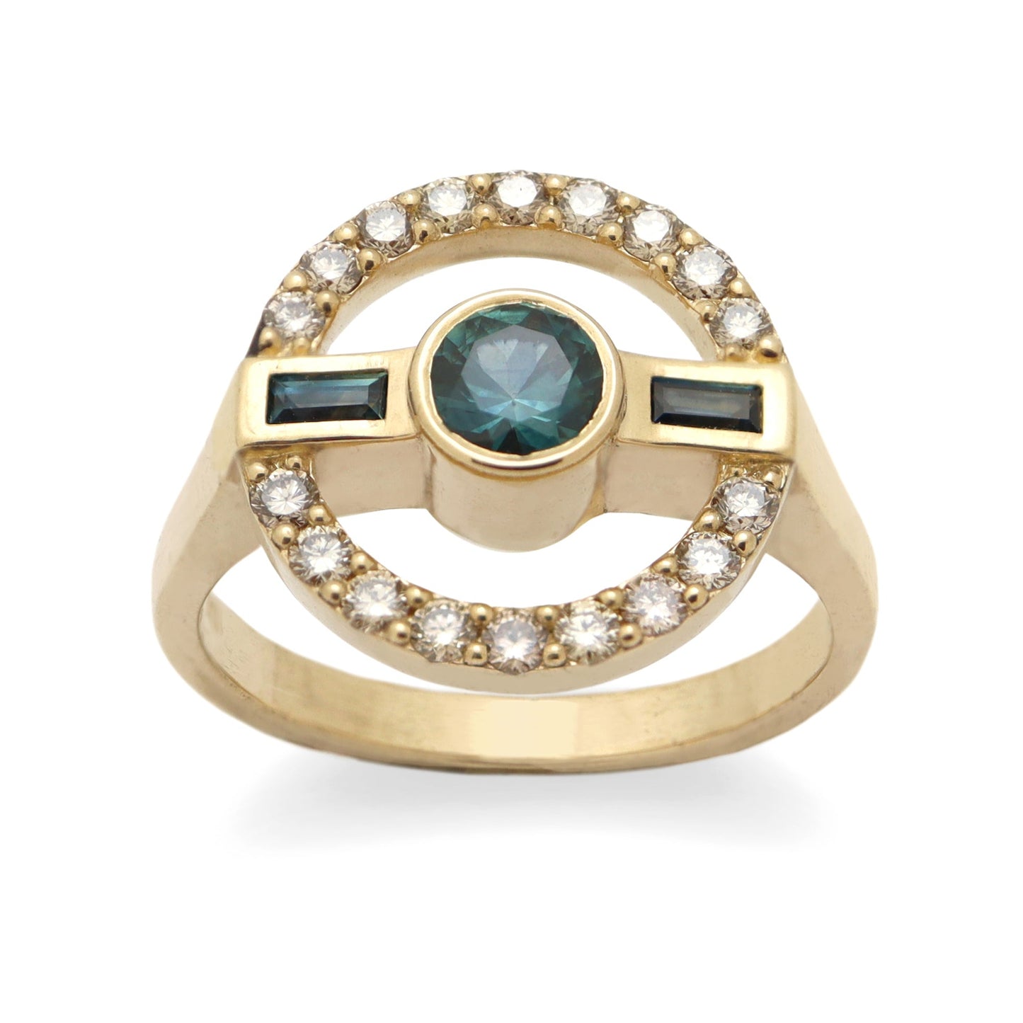 Sophie Ring • Montana Blue Sapphire •