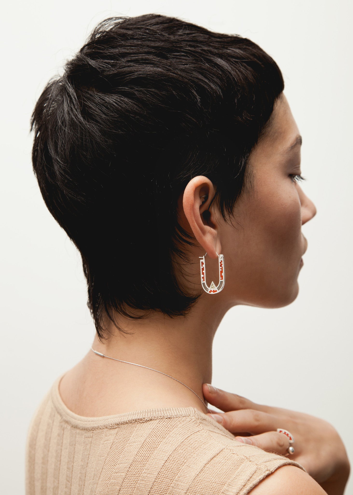 Wray Earrings - Silver